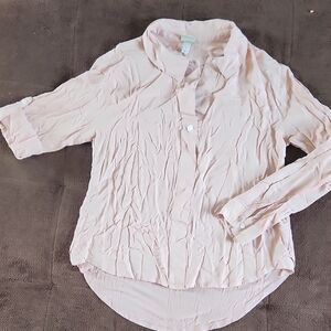 a new day Light Pink Button-Down Shirt